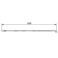 BOSCH 1 987 473 069 Warnkontakt, Bremsbelagverschleiß
