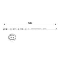 BOSCH 1 987 473 500 Warnkontakt, Bremsbelagverschleiß