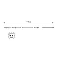 BOSCH 1 987 473 508 Warnkontakt, Bremsbelagverschleiß