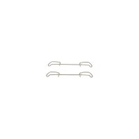 BOSCH 1 987 474 175 Zubehörsatz, Scheibenbremsbelag