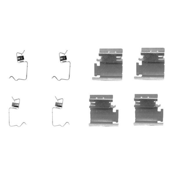 BOSCH 1 987 474 311 Zubehörsatz, Scheibenbremsbelag