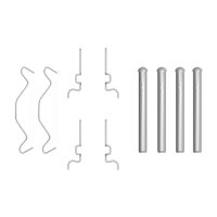 BOSCH 1 987 474 313 Zubehörsatz, Scheibenbremsbelag