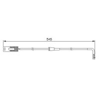 BOSCH 1 987 474 940 Warnkontakt, Bremsbelagverschleiß