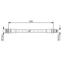 BOSCH 1 987 476 002 Bremsschlauch