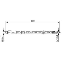 BOSCH 1 987 476 093 Bremsschlauch