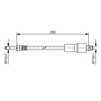 BOSCH 1 987 476 173 Bremsschlauch
