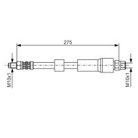 BOSCH 1 987 476 174 Bremsschlauch