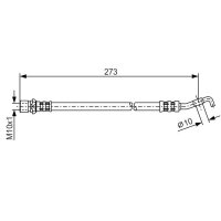 BOSCH 1 987 476 212 Bremsschlauch