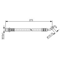 BOSCH 1 987 476 270 Bremsschlauch