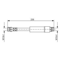 BOSCH 1 987 476 284 Bremsschlauch