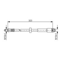 BOSCH 1 987 476 293 Bremsschlauch
