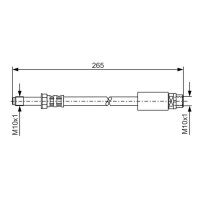 BOSCH 1 987 476 359 Bremsschlauch