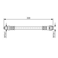 BOSCH 1 987 476 427 Bremsschlauch