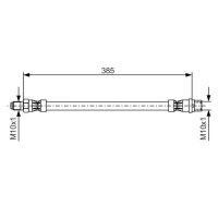 BOSCH 1 987 476 439 Bremsschlauch