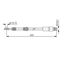 BOSCH 1 987 476 455 Bremsschlauch