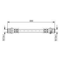 BOSCH 1 987 476 583 Bremsschlauch