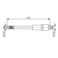 BOSCH 1 987 476 649 Bremsschlauch