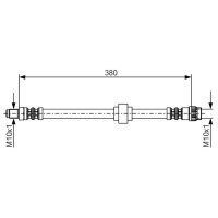 BOSCH 1 987 476 700 Bremsschlauch