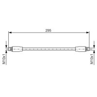 BOSCH 1 987 476 717 Bremsschlauch