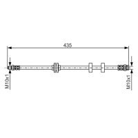 BOSCH 1 987 476 878 Bremsschlauch