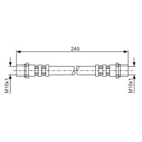 BOSCH 1 987 476 904 Bremsschlauch