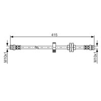 BOSCH 1 987 476 999 Bremsschlauch
