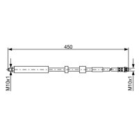 BOSCH 1 987 481 051 Bremsschlauch