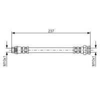BOSCH 1 987 481 052 Bremsschlauch