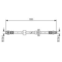 BOSCH 1 987 481 056 Bremsschlauch