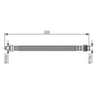 BOSCH 1 987 481 090 Bremsschlauch