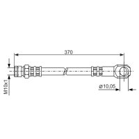 BOSCH 1 987 481 094 Bremsschlauch