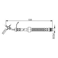 BOSCH 1 987 481 151 Bremsschlauch