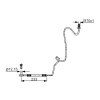 BOSCH 1 987 481 339 Bremsschlauch