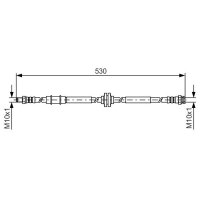 BOSCH 1 987 481 397 Bremsschlauch