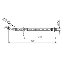 BOSCH 1 987 481 403 Bremsschlauch