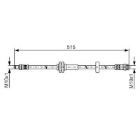 BOSCH 1 987 481 482 Bremsschlauch