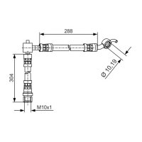 BOSCH 1 987 481 486 Bremsschlauch