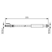 BOSCH 1 987 481 487 Bremsschlauch