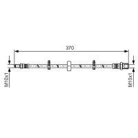 BOSCH 1 987 481 508 Bremsschlauch