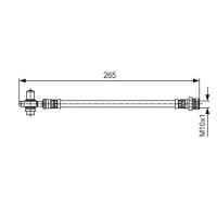 BOSCH 1 987 481 519 Bremsschlauch