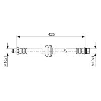 BOSCH 1 987 481 567 Bremsschlauch