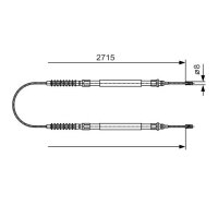 BOSCH 1 987 482 003 Seilzug, Feststellbremse