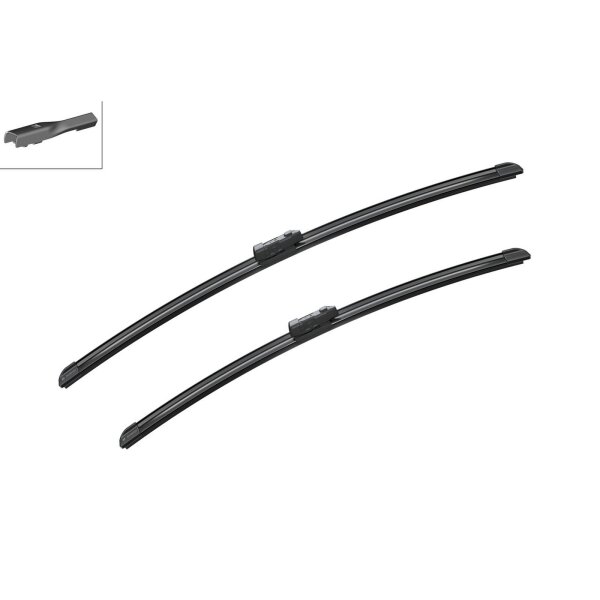 Scheibenwischer Satz BOSCH 3 397 007 862 600/530mm - 1 Set