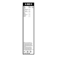 Scheibenwischer Satz BOSCH 3 397 007 865 - 1 Set