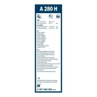 Wischblatt BOSCH 3 397 008 005 Heckscheibe 280mm Aerotwin - 1 Stück