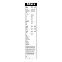 Wischblatt BOSCH 3 397 008 844 Aerotwin 650mm Vorne - 1 Stück