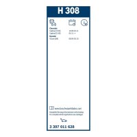 BOSCH 3 397 011 628 Wischblatt