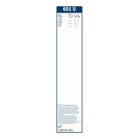 Wischblatt BOSCH 3 397 011 641 650mm Scheibenwischer - 1 Stück
