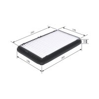 BOSCH F 026 400 001 Luftfilter