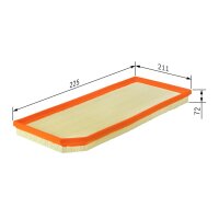 BOSCH F 026 400 026 Luftfilter